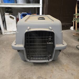 Grreat Choice Portable Dog/Cat/Puppy/Kitten Carrier - upto 18" L, 11" Tall Gray